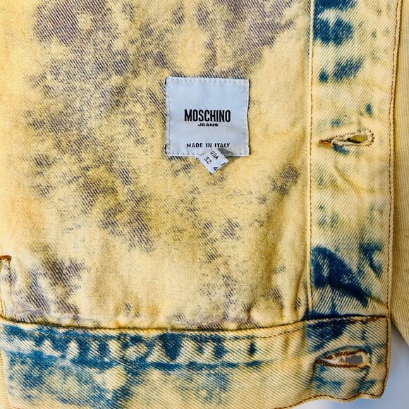 Moschino (RARE) Blonde Denim Jacket - Picture 8 of 11